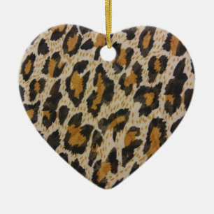 Adorno De Cerámica Patrón — Leopardo