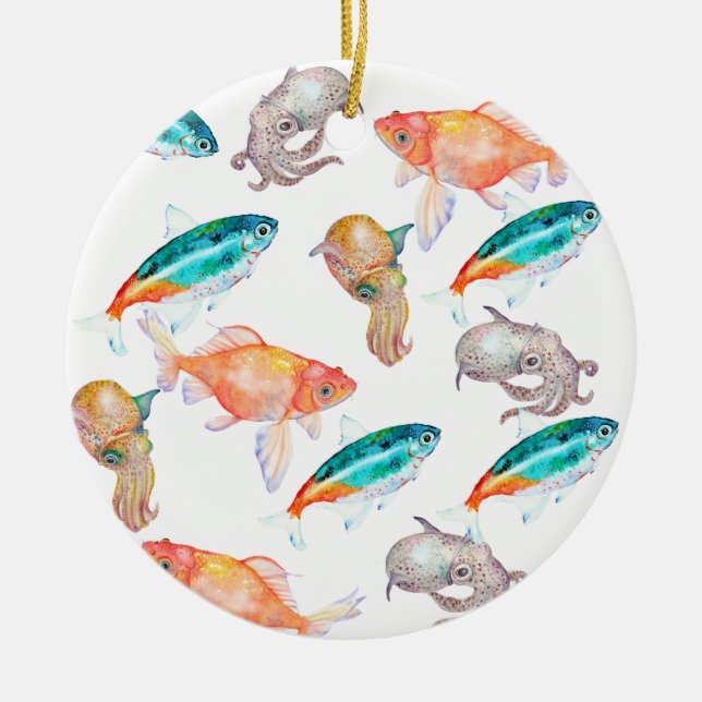 Adorno De Cerámica Patrón náutico (Frente)