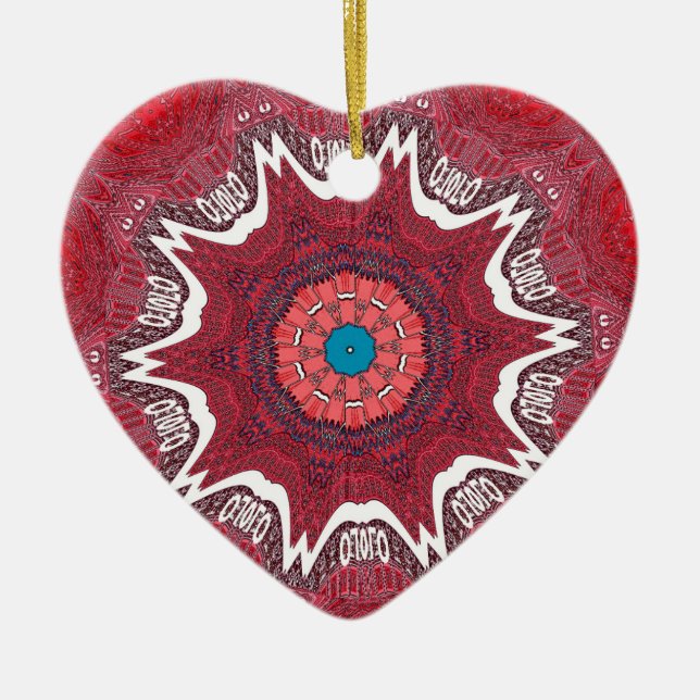 Adorno De Cerámica Patrón tribal étnico de Sind.jpg (Frente)