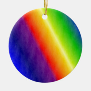 Adorno De Cerámica Patrones arcoiris