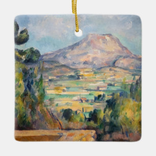 Adorno De Cerámica Paul Cezanne - Mont Sainte-Victoire