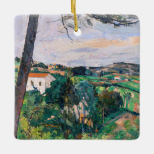 Adorno De Cerámica Paul Cezanne - Pino en L'Estaque