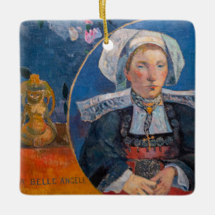 Adorno De Cerámica Paul Gauguin - El Ángel Hermoso, Pont-aven