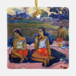 Adorno De Cerámica Paul Gauguin - Fuente Sagrada, Dulces Sueños