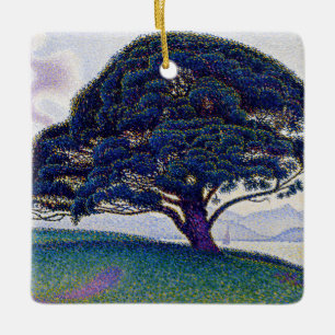 Adorno De Cerámica Paul Signac - El pino de Bonaventure