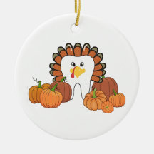 Pavo de Acción de Gracias Dental Dentista Dientes
