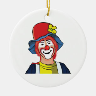 Adorno De Cerámica Payaso