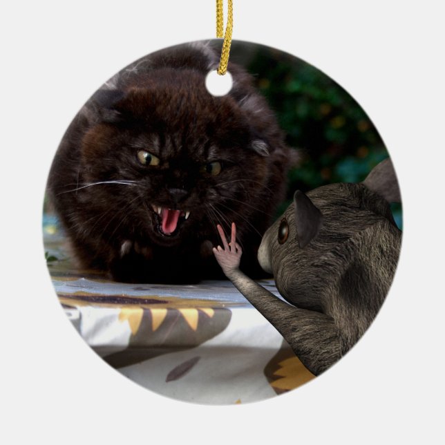 Adorno De Cerámica ¡Paz! (Frente)