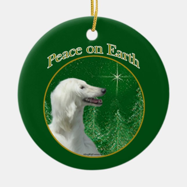 Adorno De Cerámica Paz afgana (Frente)