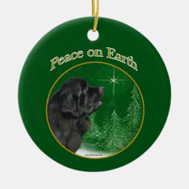 Adorno De Cerámica Paz en Terranova (Frente)