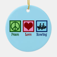 Peace Love Rowing - Equipo Cute Crew