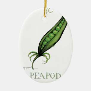 Adorno De Cerámica peapod, fernandes tony