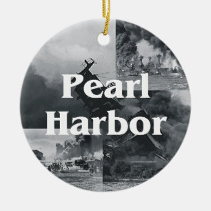 Adorno De Cerámica Pearl Harbor de ABH