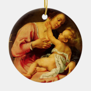 Adorno De Cerámica pecho de mary