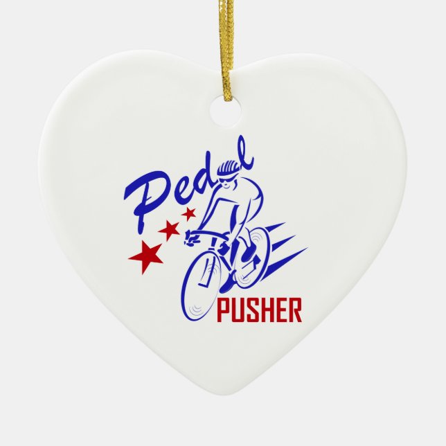 Adorno De Cerámica Pedal Pusher (Frente)
