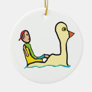 Adorno De Cerámica Pedalo