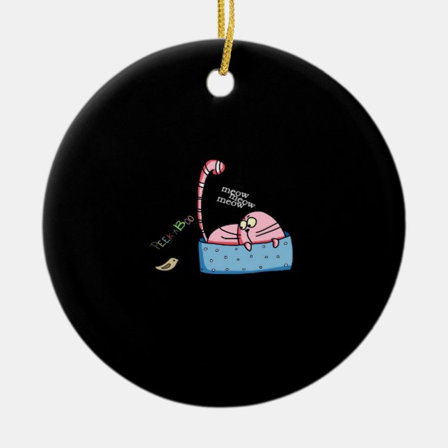 Adorno De Cerámica Peekaboo Claw (Frente)