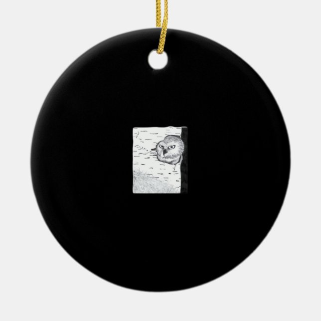 Adorno De Cerámica Peekaboo Cute Basic (Frente)