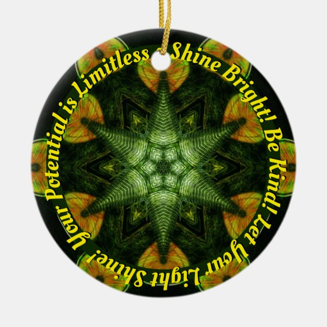 ADORNO DE CERÁMICA PEGATINA STARSEED (Frente)