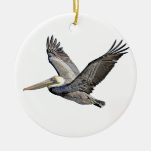 Adorno De Cerámica Pelican Clear