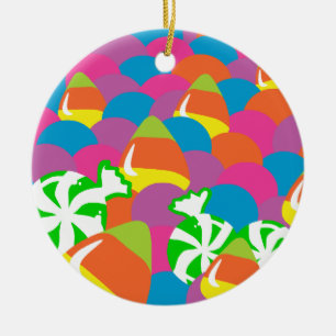 Adorno De Cerámica Película de dulces de Halloween