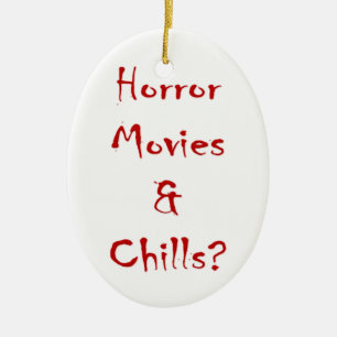Adorno De Cerámica ¿Películas de terror y frialdades?