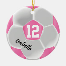 Pelota de ⚽ rosa y blanca