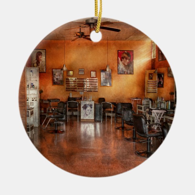 Adorno De Cerámica Peluquero - unión, NJ - el salón moderno (Frente)