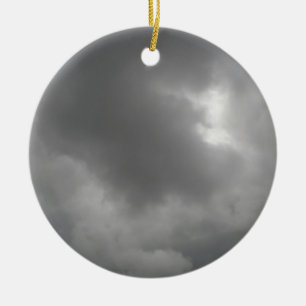 Adorno De Cerámica Pendant de nubes de tormenta