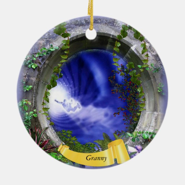 Adorno De Cerámica Pensando en ti (Atrás)