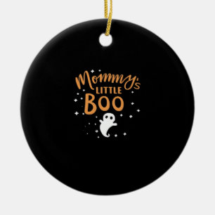 Adorno De Cerámica Pequeña boo de mamá - Feliz Halloween
