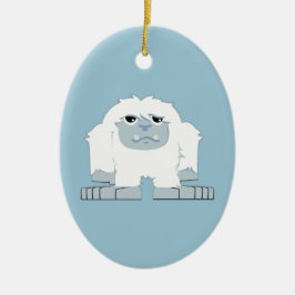 Adorno De Cerámica Pequeño Yeti
