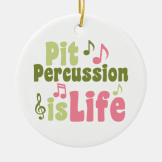 Adorno De Cerámica Percusión de pozo es vida