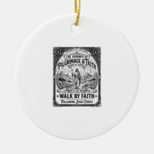 Adorno De Cerámica Peregrinación de Jesús Camino Santo Viaje