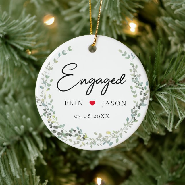 Adorno De Cerámica ¡Perfecto! Elegante, Simpel, Wreath (Árbol)