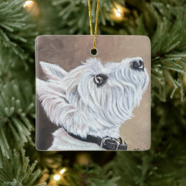 Adorno De Cerámica Perfil B de Westie