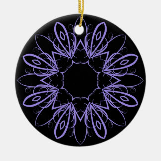 Adorno De Cerámica Periwinkle elegante mandala
