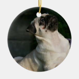 Adorno De Cerámica Perrito del barro amasado del cervatillo