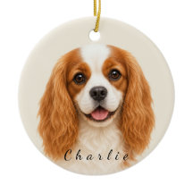 Perro Cavalier King Charles Spaniel Personalizado