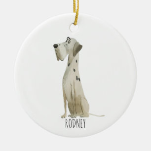 Adorno De Cerámica Perro dálmata