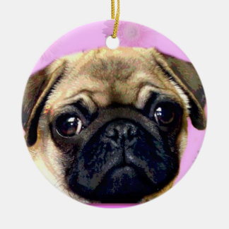 Adorno De Cerámica Perro del barro amasado