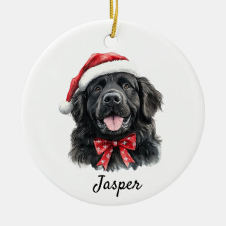 Adorno De Cerámica Perro personalizado de Terranova