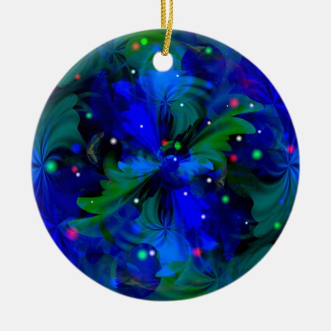 Adorno De Cerámica Persiguiendo a las luciérnagas (Frente)