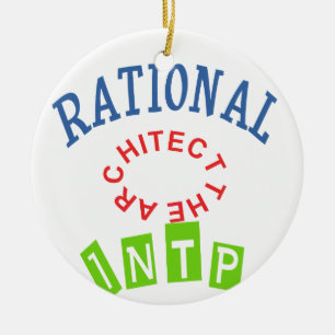 Adorno De Cerámica Personalidad racional de INTP
