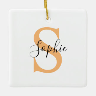 Adorno De Cerámica Personalised Your Name, Custom Name, Birthday Gift