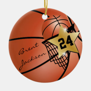 Adorno De Cerámica Personaliza el Super ⭐ Star Player 🏀 el baloncest