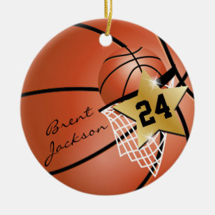 Adorno De Cerámica Personaliza el Super ⭐ Star Player 🏀 el baloncest