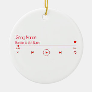 Adorno De Cerámica Personaliza Tu Música Favorita
