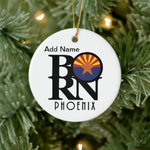 Adorno De Cerámica Personalizable BORN Phoenix Arizona