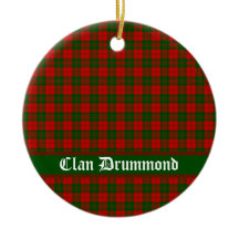 Personalizable Clan Drummond Tartan